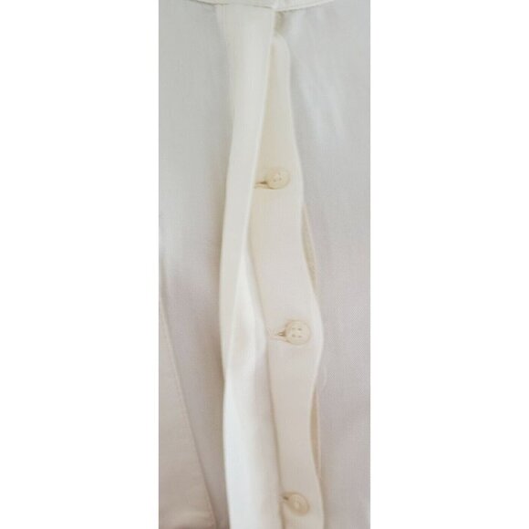 NWT $ 108 GUESS ELLIS LONG SLEEVE WHITE SHIRT STYLE DRESS SZ L - Picture 3 of 14